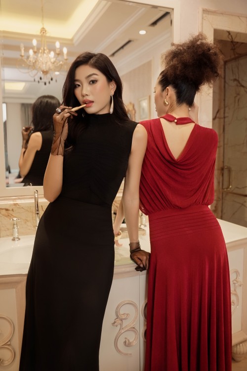 Sixdo Black Knit Blouse